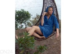Aamutakki poncho, sininen