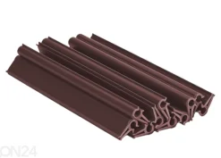 Aitanauhan kiinnike Premium Line, 10 kpl RAL8011 ruskea