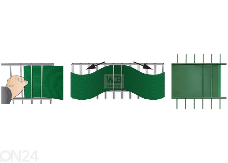 Aitanauha Premium 4,75 cm, 50 m RAL6005 vihreä