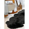 Aito lampaantalja Merino black M ±60x90 cm