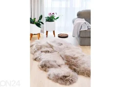 Aito lampaantalja Merino mink Quatro ±90x180 cm