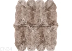 Aito lampaantalja Merino mink Octo ±170x180 cm