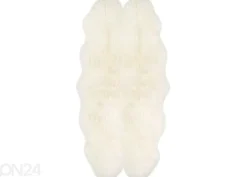Aito lampaantalja Merino natural white Quatro ±90x180 cm