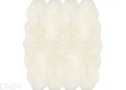 Aito lampaantalja Merino natural white Octo ±170x180 cm