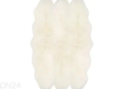 Aito lampaantalja Merino natural white Sexto ±130x180 cm