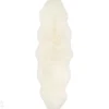 Aito lampaantalja Merino natural white Duo ±60x180 cm