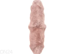 Aito lampaantalja Merino rosa Duo ±60x180 cm