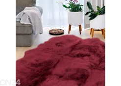 Aito lampaantalja Merino wine Quatro ±90x180 cm
