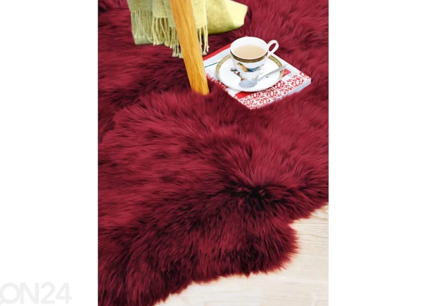 Aito lampaantalja Merino wine Duo ±60x180 cm