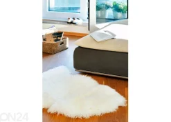 Aito lampaantalja Tibet luonnonvalkoinen M ±60x90 cm