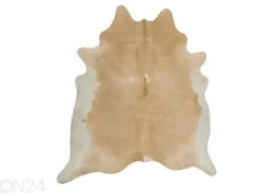 Aito lehmäntalja beige-valkoinen 200x210 cm