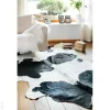 Aito lehmäntalja black-white mini ±160x170 cm