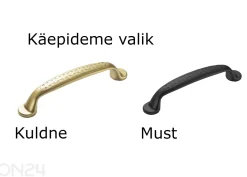 Alakulman keittiökaappi ovella, 110 × 65 cm