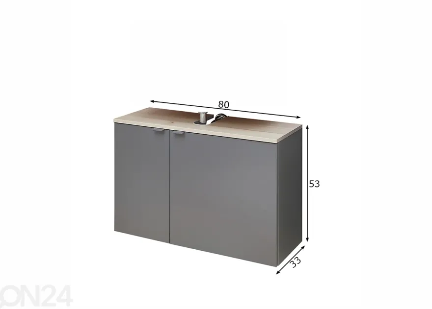 Allaskaappi 394