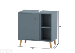 Allaskaappi Bjarne 60 cm