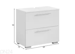 Allaskaappi Carlos 60 cm