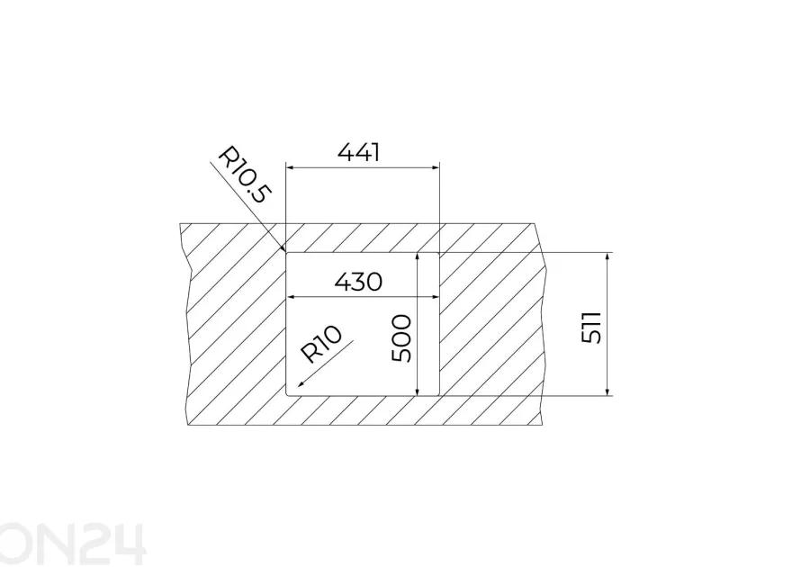 Allas Teka ForLine RS15 40.40