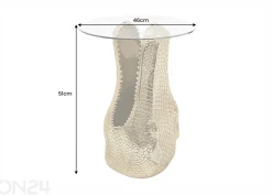 Apupöytä Crocodile Ø 46 cm