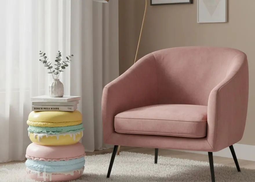 Apupöytä Macarons