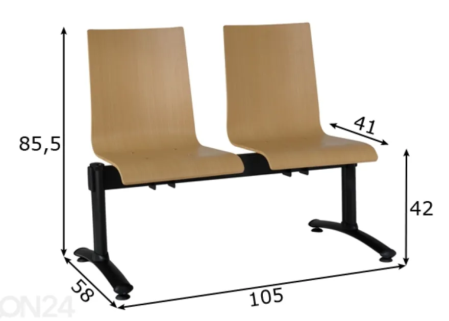 Asiakaspenkki Benches Elsi