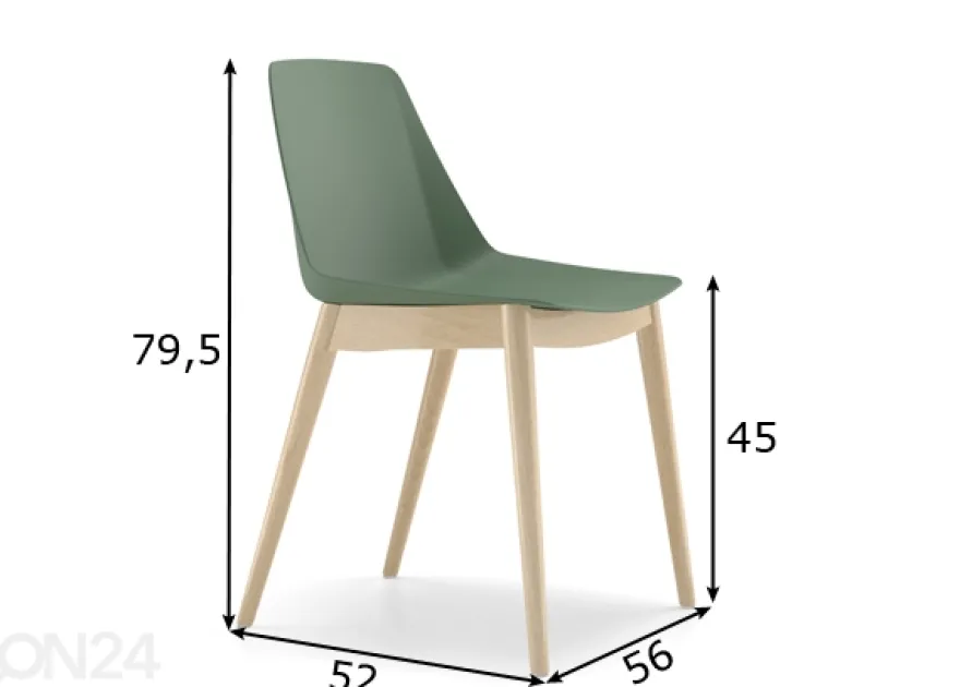 Asiakastuoli 2310 Com Wood