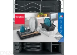 Astiankuivausteline Aquatex Plus, 35x30x12 cm, hopea