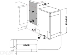 Astianpesukone Indesit DF9E1B10