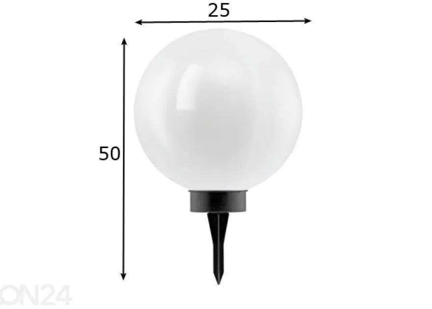 Aurinkokennovalaisin Ø25 cm