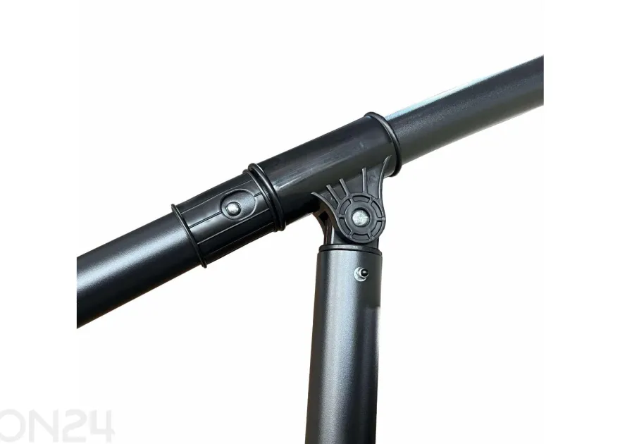 Aurinkovarjo Milin + LED Ø 3 m