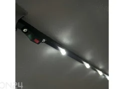 Aurinkovarjo Milin + LED Ø 3 m