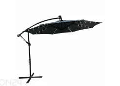 Aurinkovarjo Milin + LED Ø 3 m