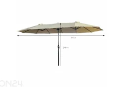 Aurinkovarjo Tilia 460x270 cm