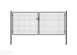 Autoportti, harmaa 1x4 m