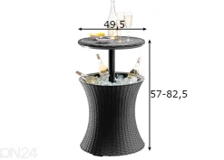Baaripöytä ulkotiloihin Keter Cool Bar rattan