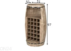 Baaripöytä / viinipulloteline Bodega