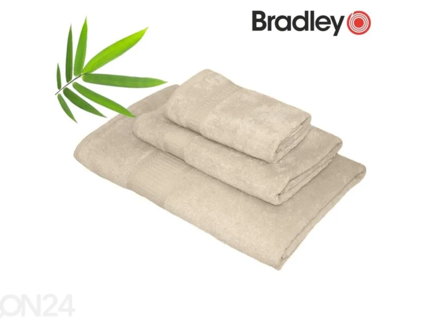 Bambupyyhe 50x70 cm, beige