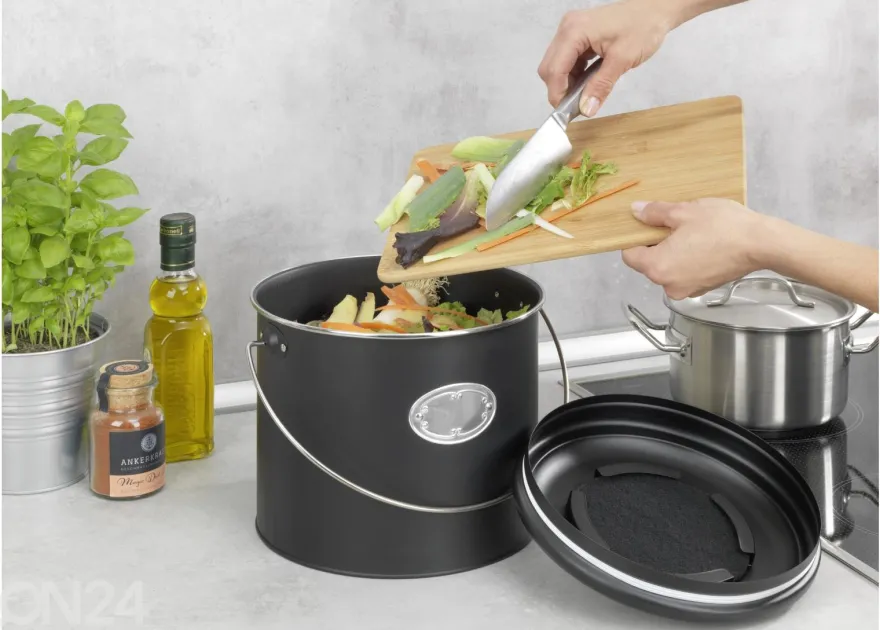 Bio roskaämpäri Nero 6 L