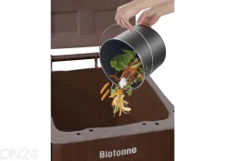 Bio roskaämpäri Nero 6 L