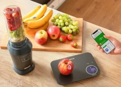 Bluetooth-yhteydellä varustettu keittiövaaka Sencor SKS7178BK, musta