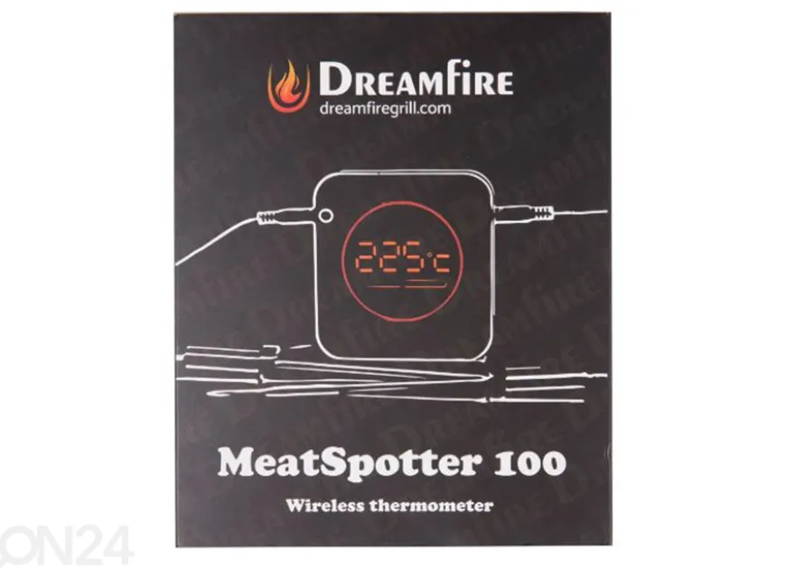 Dreamfire® Meatspotter 100 Bluetooth-lämpömittari kahdella anturilla