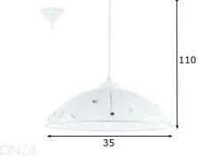 Eglo kattovalaisin Vetro