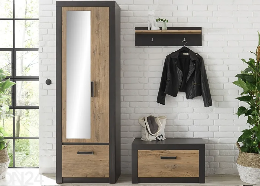 Eteiskaappi Brügge 80 cm