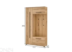 Eteiskaappi Cantara 111 cm