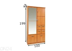 Eteiskaappi 100 cm