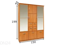 Eteiskaappi 150 cm