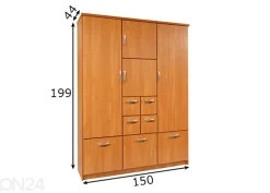 Eteiskaappi 150 cm