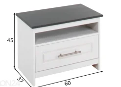 Eteiskaappi Lucas 60 cm
