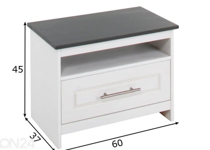 Eteiskaappi Lucas 60 cm