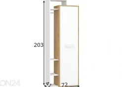 Eteiskaappi Macroom 72 cm