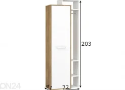 Eteiskaappi Macroom 72 cm
